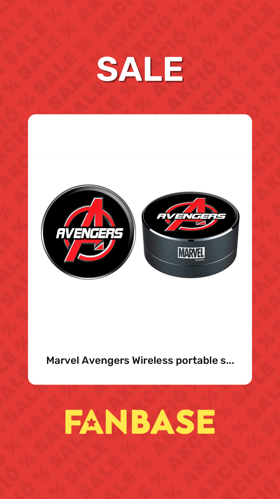 Sale: Marvel Avengers Wireless portable s...