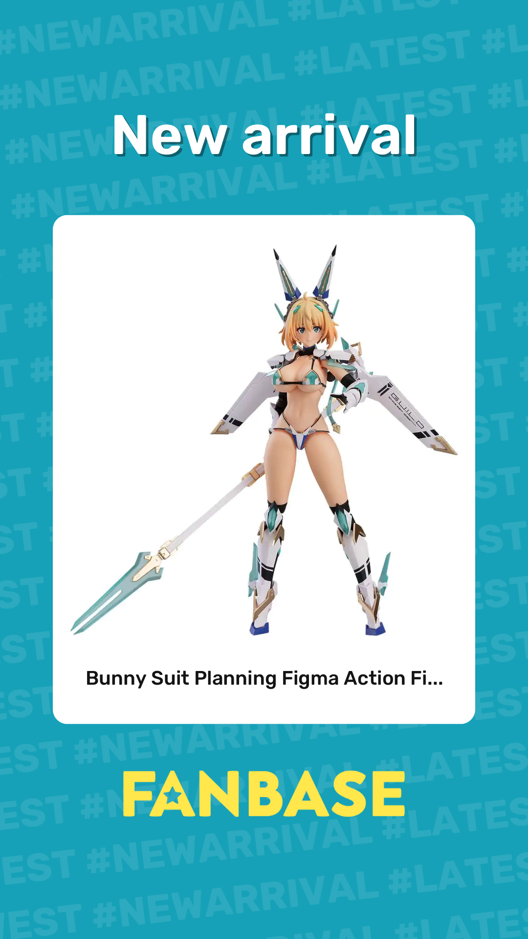 New arrival: Bunny Suit Planning Figma Action Fi...