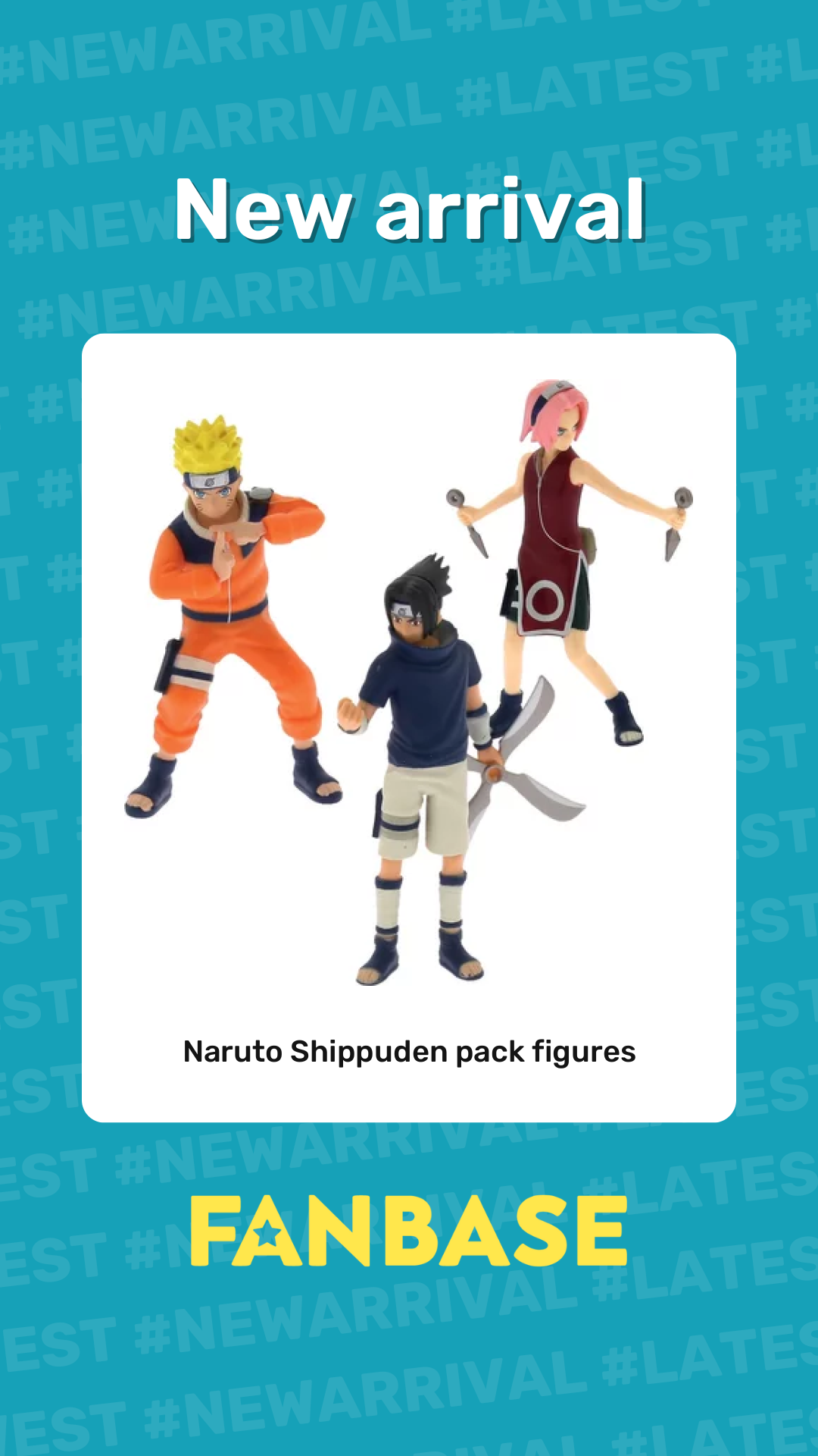 New arrival: Naruto Shippuden pack figures