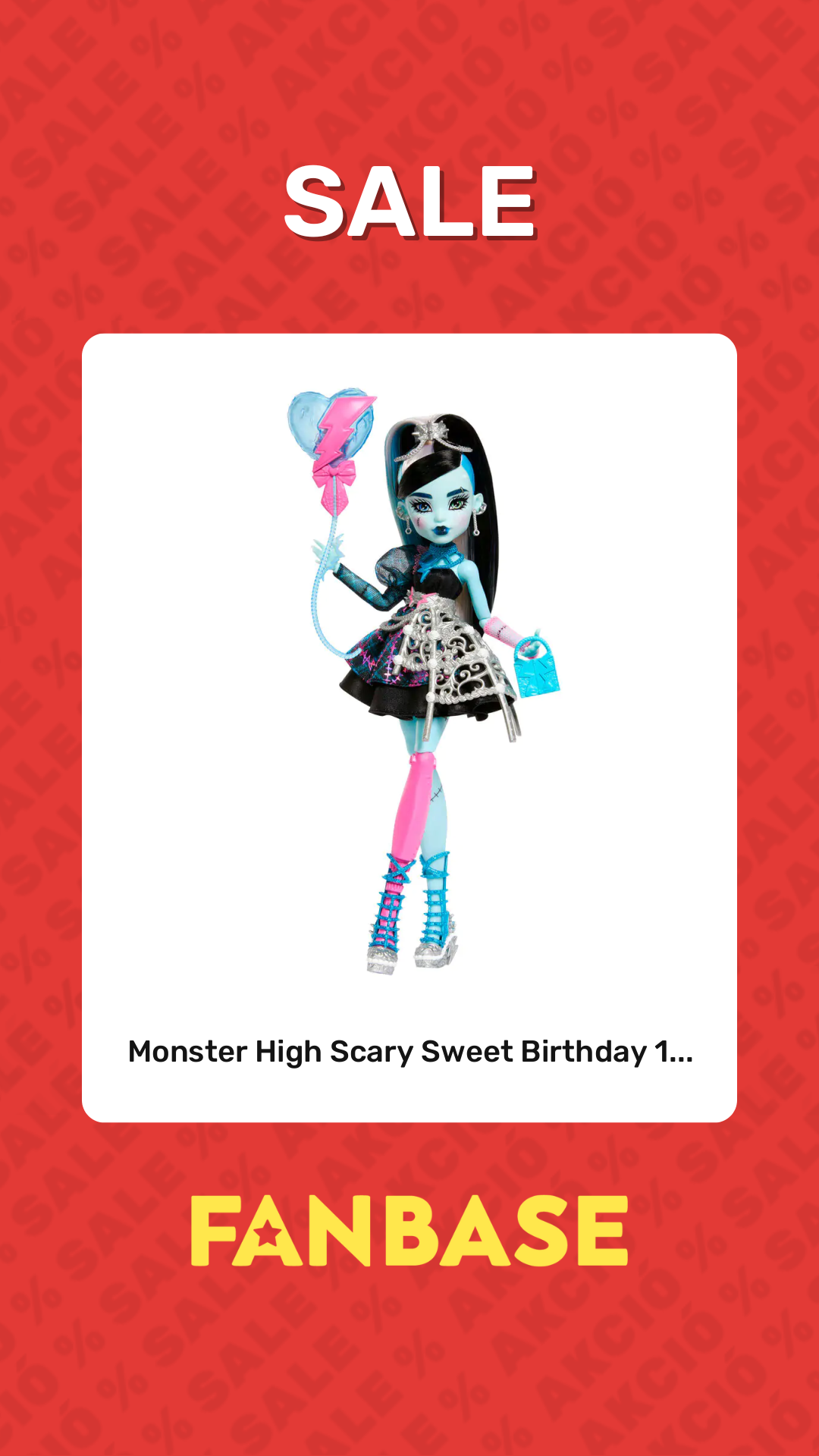 Sale: Monster High Scary Sweet Birthday 1...