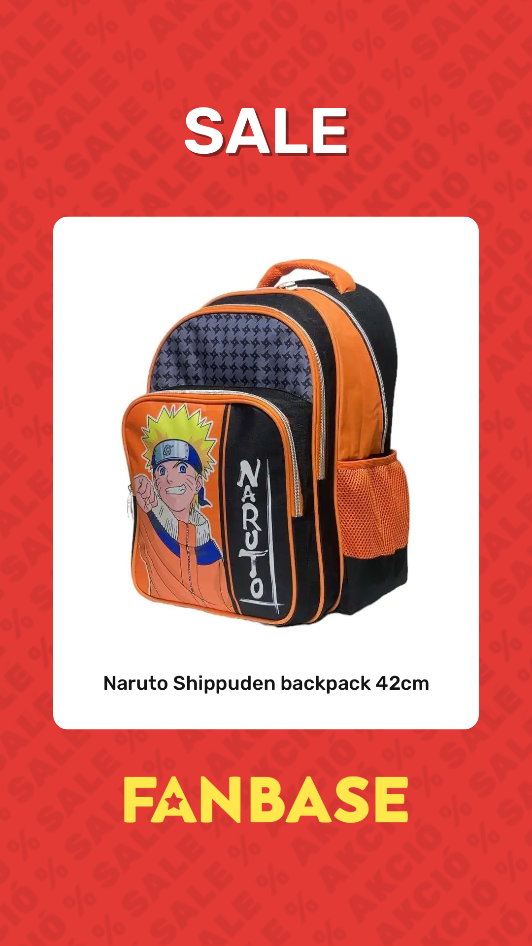 Sale: Naruto Shippuden backpack 42cm