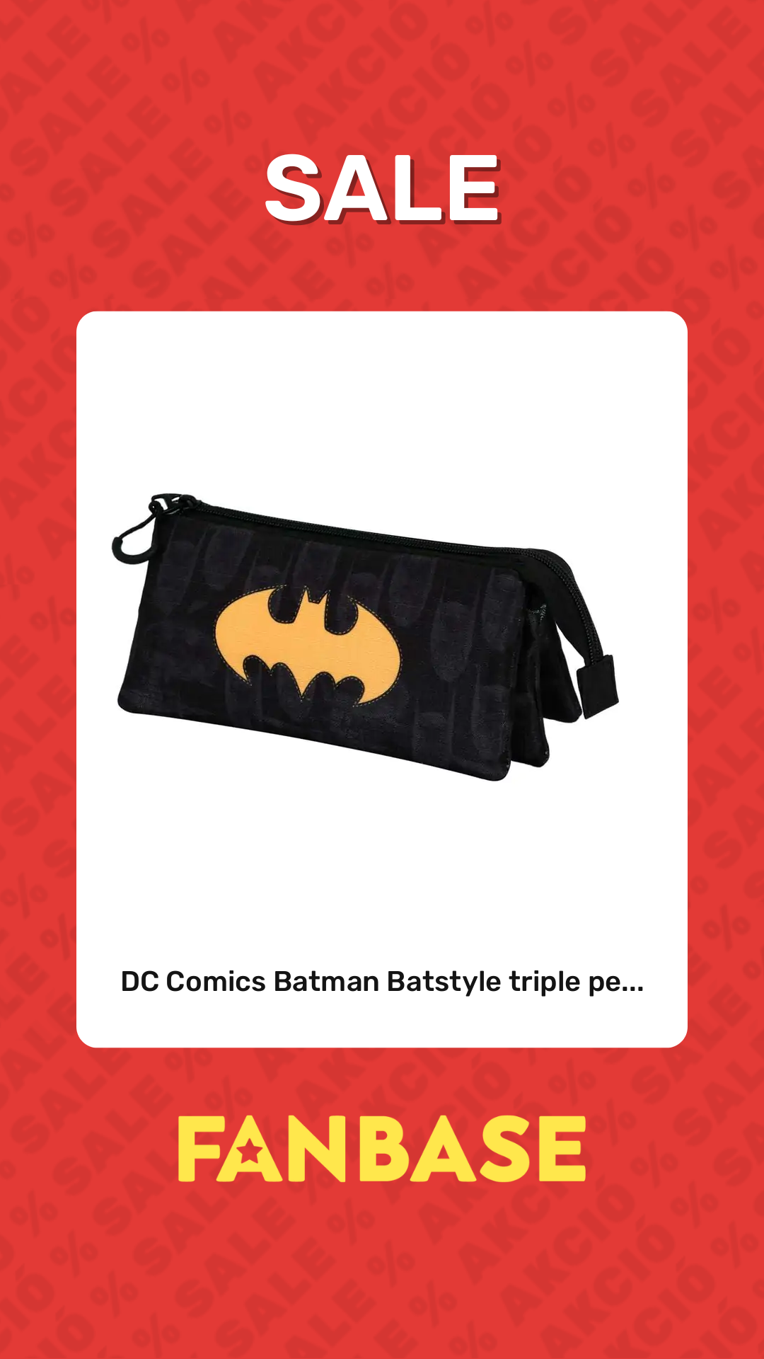 Sale: DC Comics Batman Batstyle triple pe...