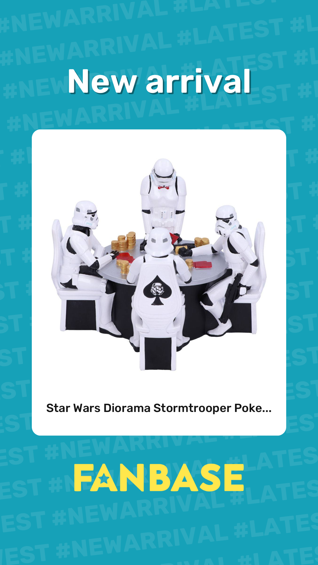 New arrival: Star Wars Diorama Stormtrooper Poke...