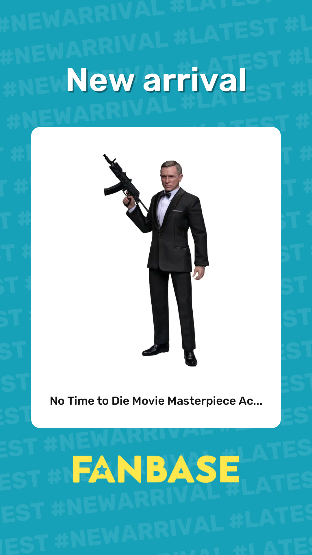 New arrival: No Time to Die Movie Masterpiece Ac...
