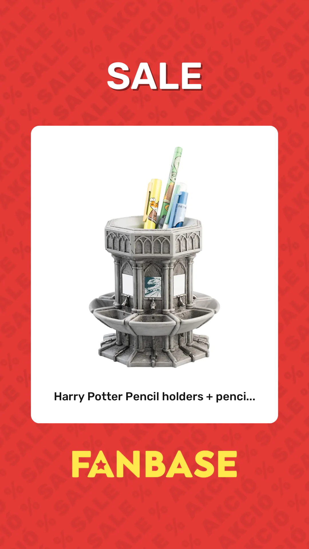 Sale: Harry Potter Pencil holders + penci...