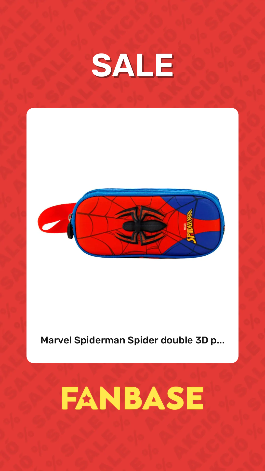 Sale: Marvel Spiderman Spider double 3D p...