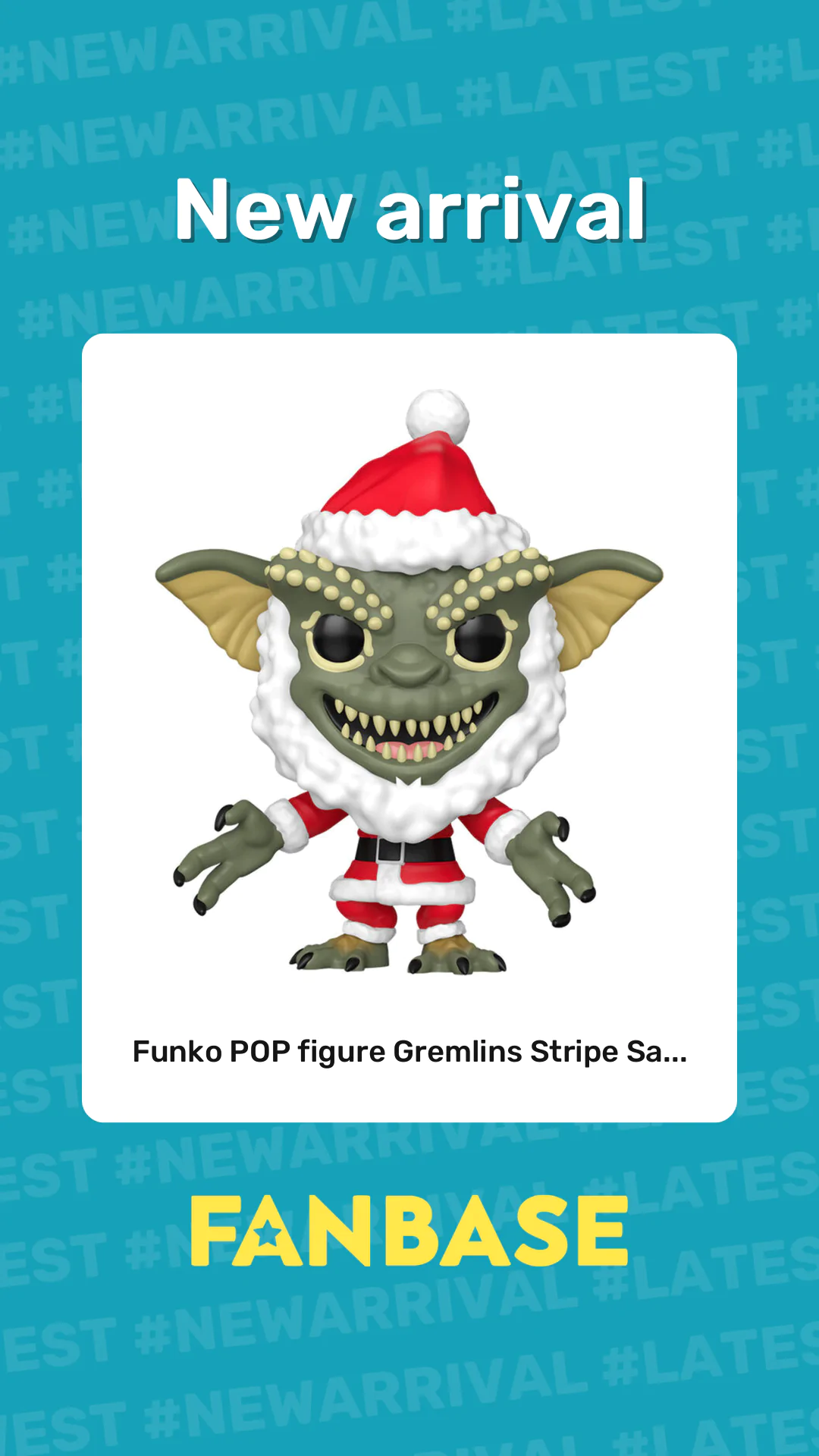New arrival: Funko POP figure Gremlins Stripe Sa...
