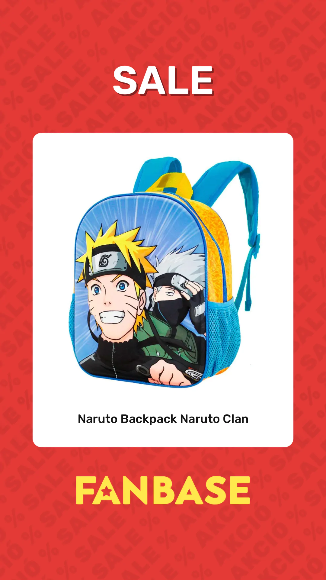 Sale: Naruto Backpack Naruto Clan