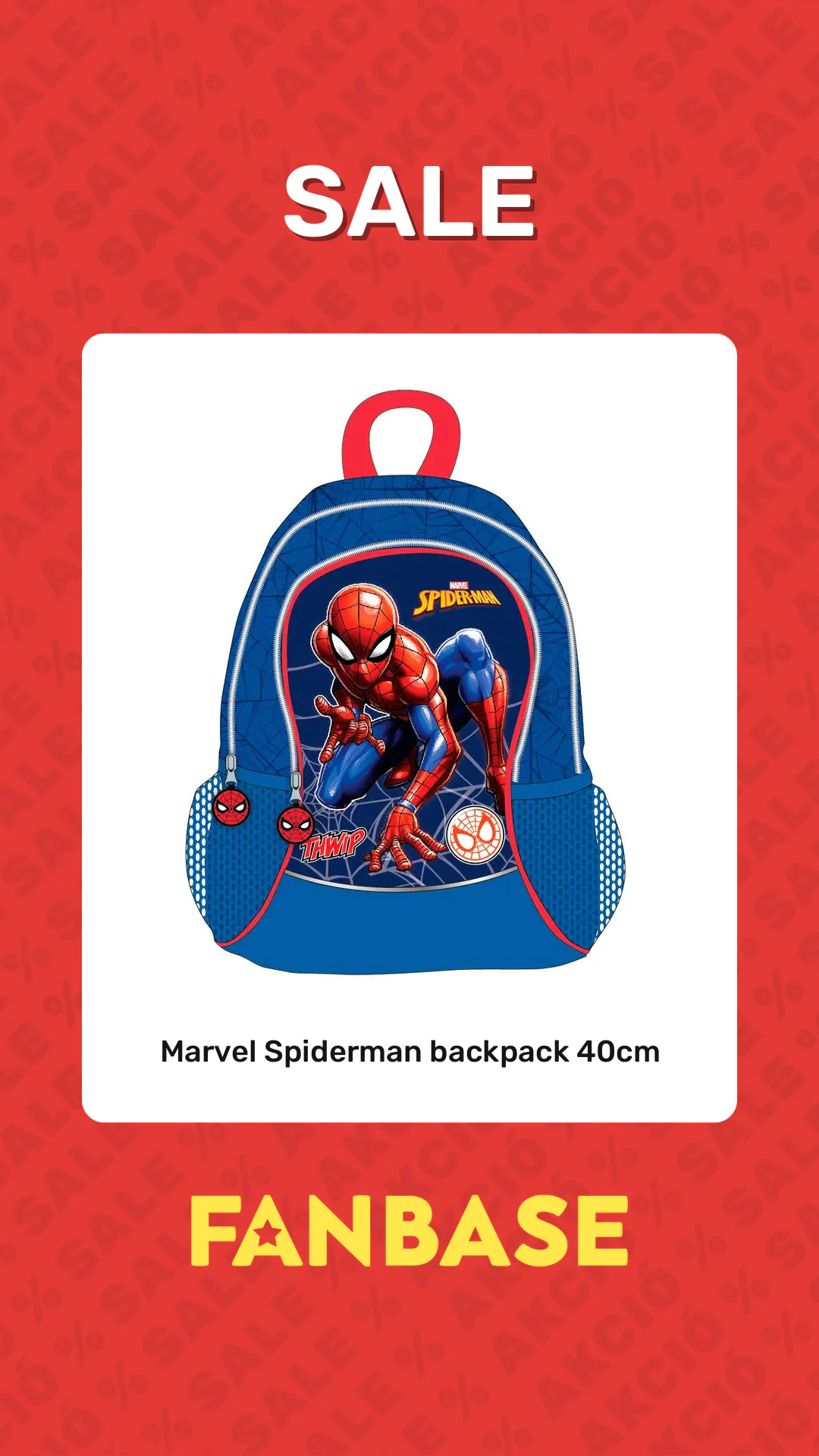 Sale: Marvel Spiderman backpack 40cm