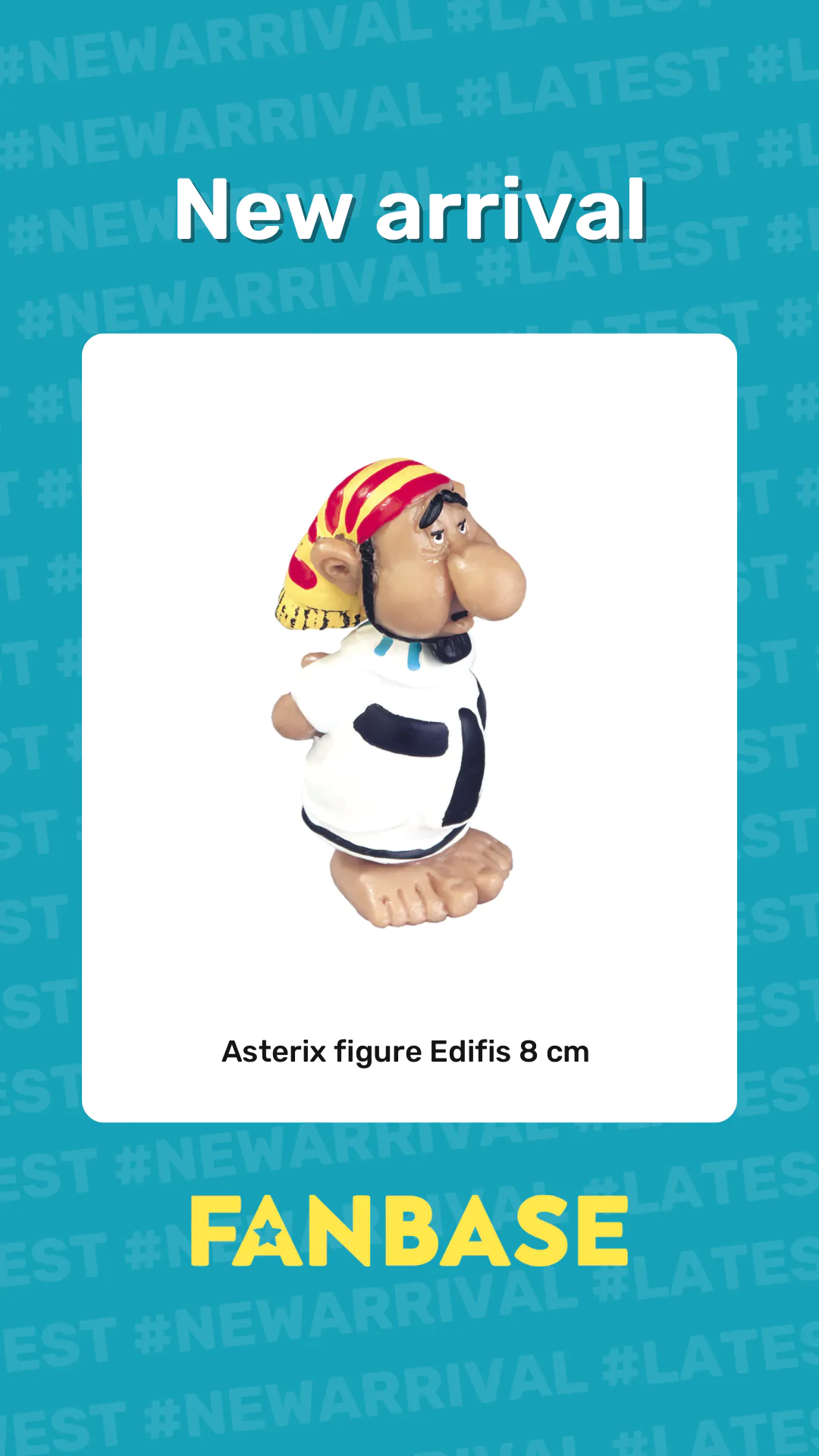 New arrival: Asterix figure Edifis 8 cm 