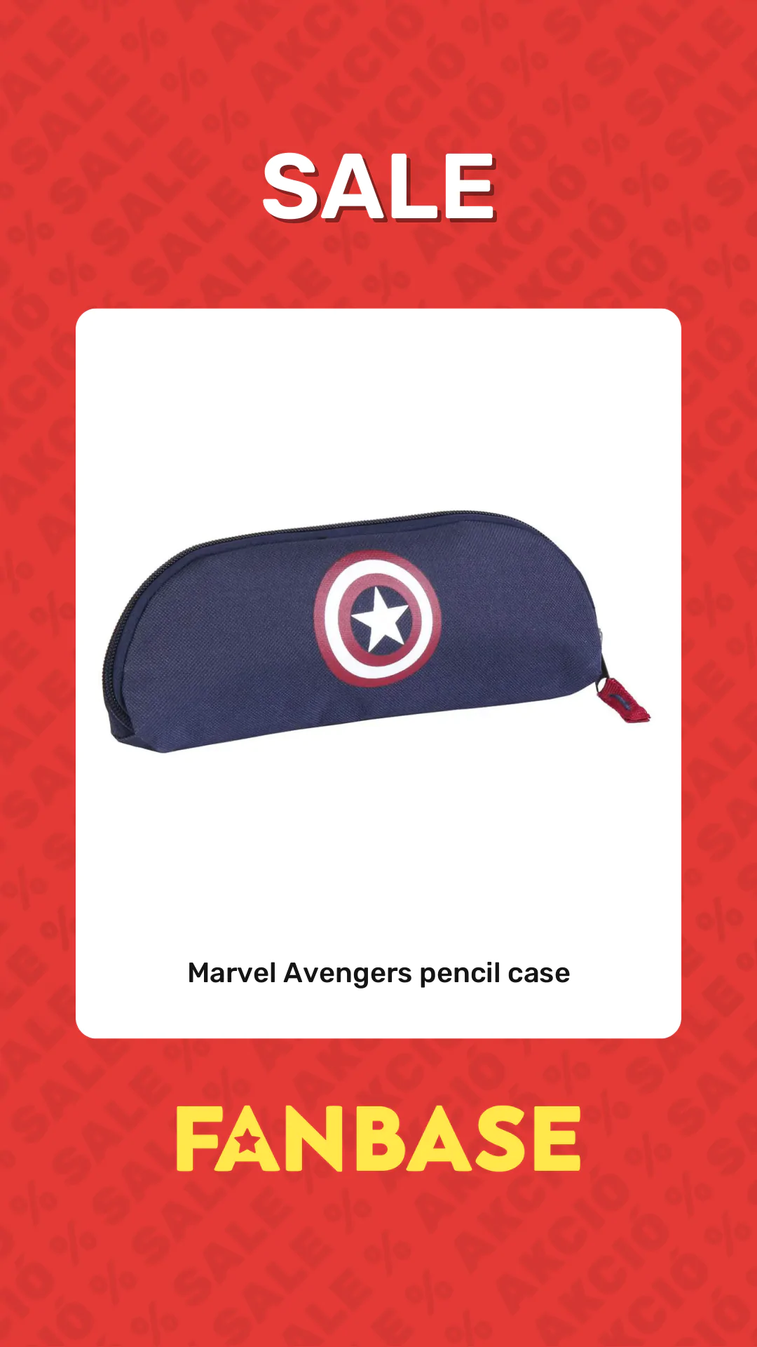 Sale: Marvel Avengers pencil case