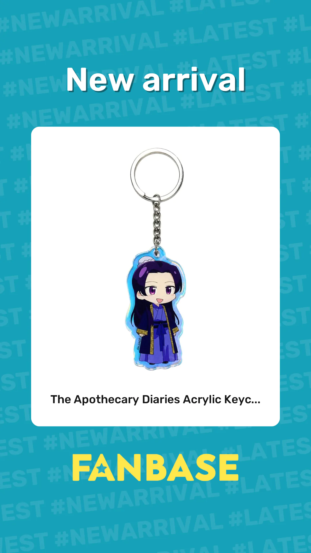 New arrival: The Apothecary Diaries Acrylic Keyc...
