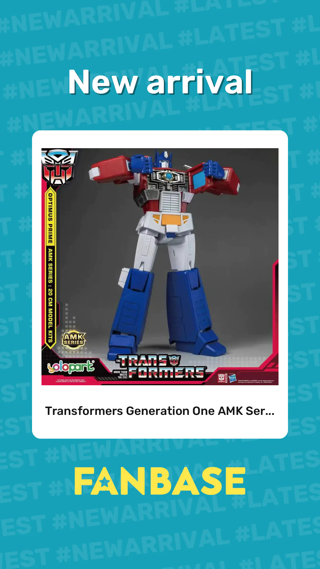 New arrival: Transformers Generation One AMK Ser...