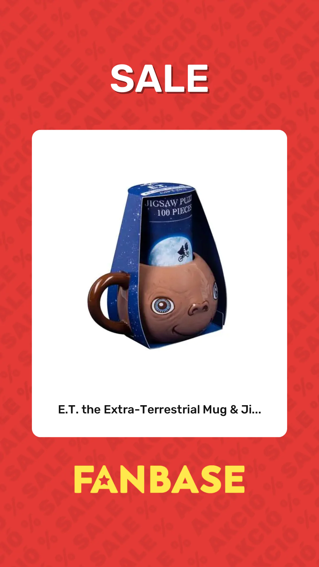 Sale: E.T. the Extra-Terrestrial Mug & Ji...