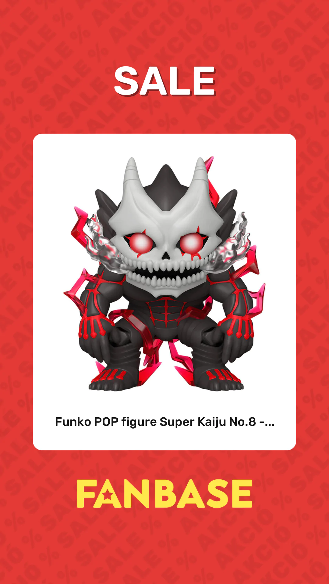 Sale: Funko POP figure Super Kaiju No.8 -...