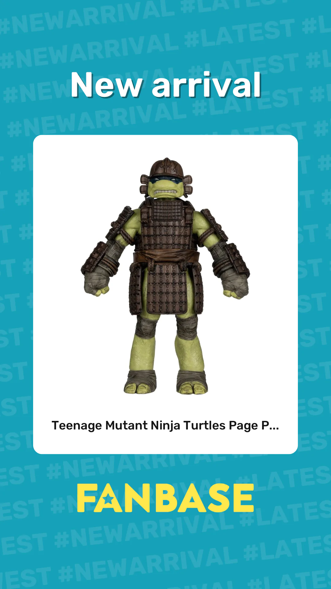 New arrival: Teenage Mutant Ninja Turtles Page P...