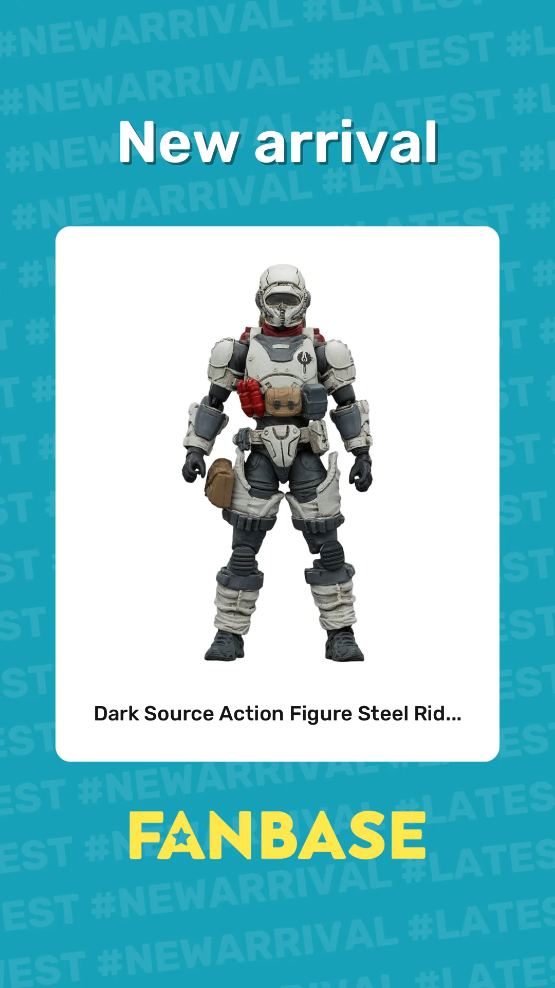 New arrival: Dark Source Action Figure Steel Rid...