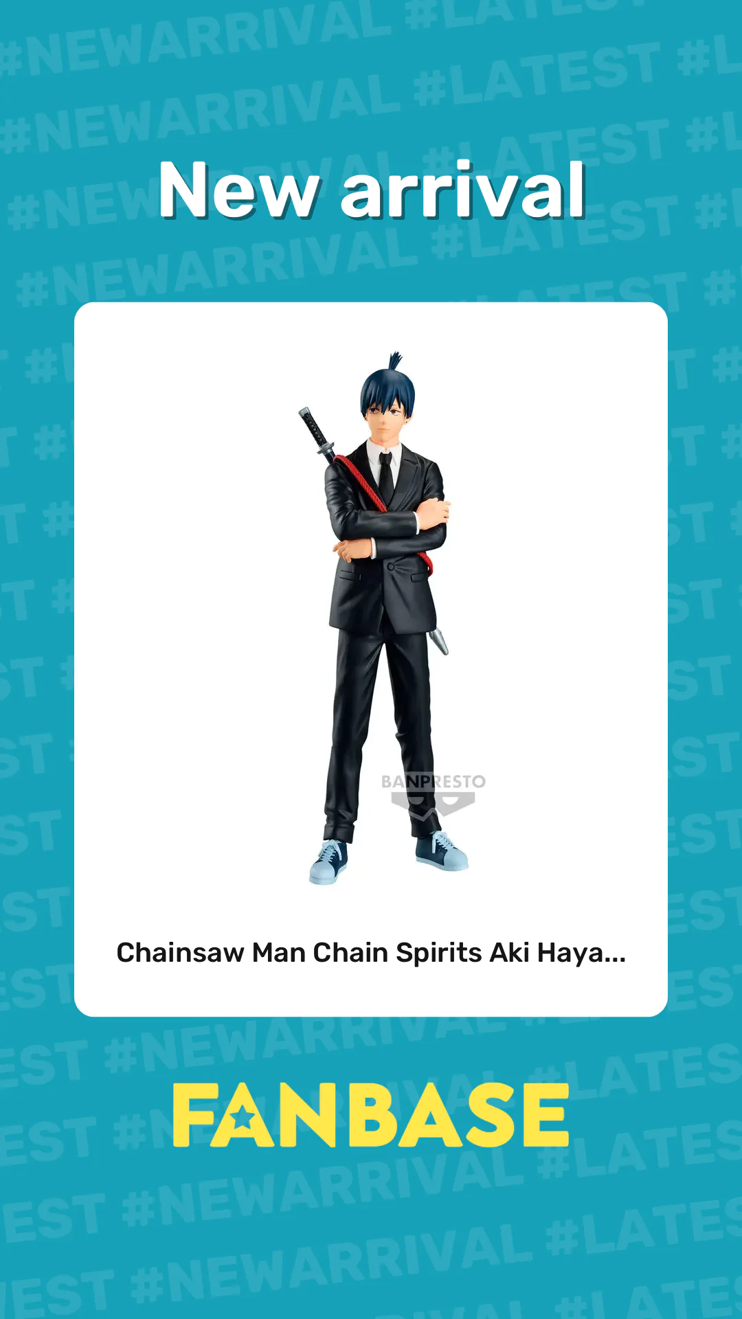 New arrival: Chainsaw Man Chain Spirits Aki Haya...