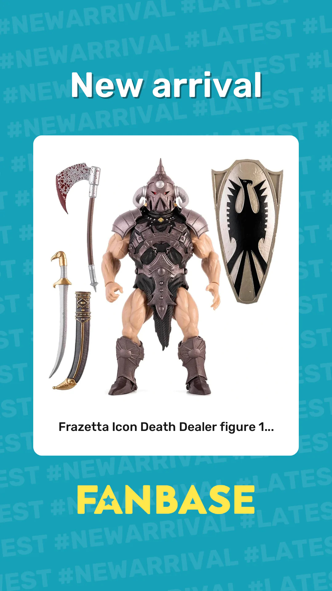 New arrival: Frazetta Icon Death Dealer figure 1...