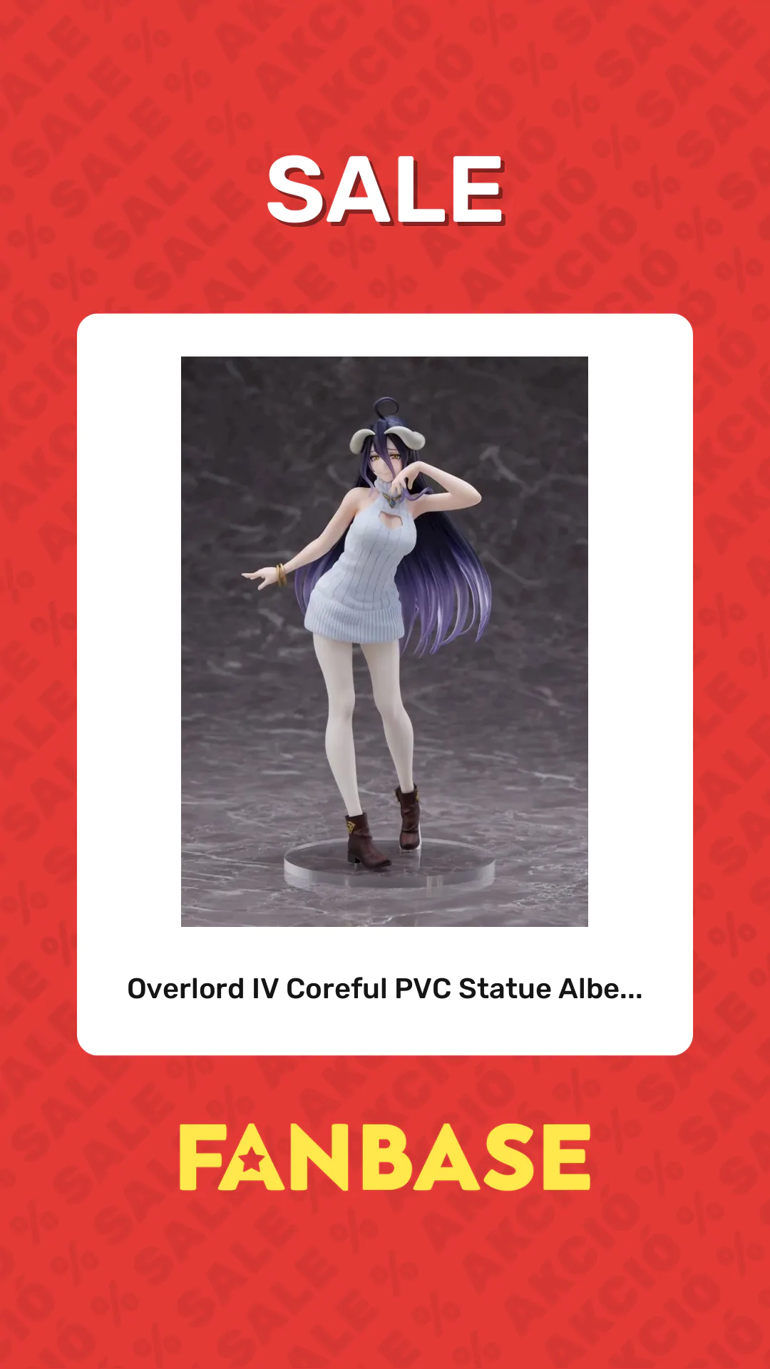 Sale: Overlord IV Coreful PVC Statue Albe...