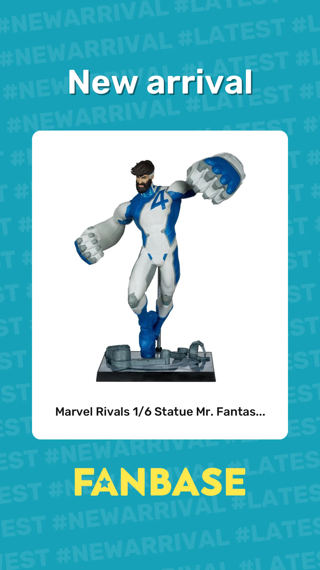 New arrival: Marvel Rivals 1/6 Statue Mr. Fantas...