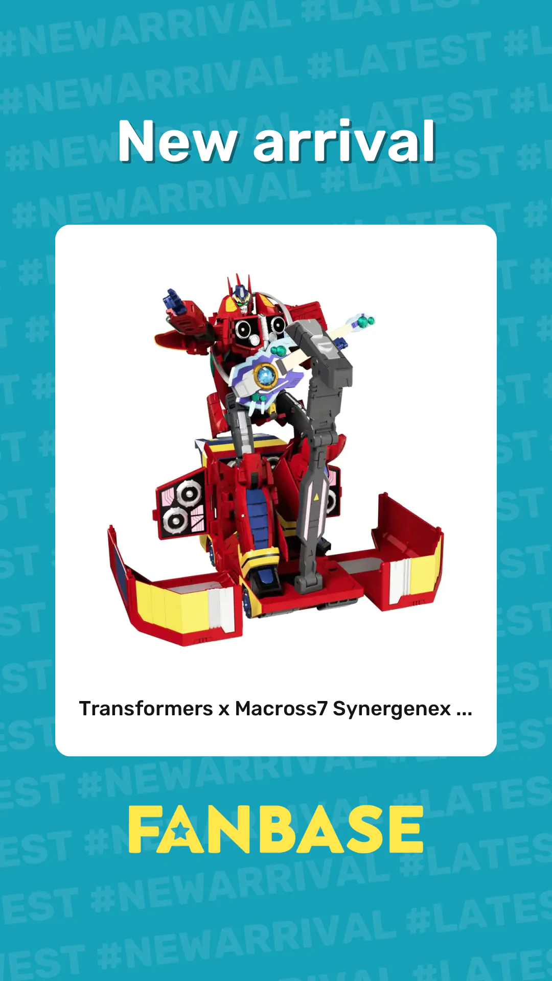 New arrival: Transformers x Macross7 Synergenex ...