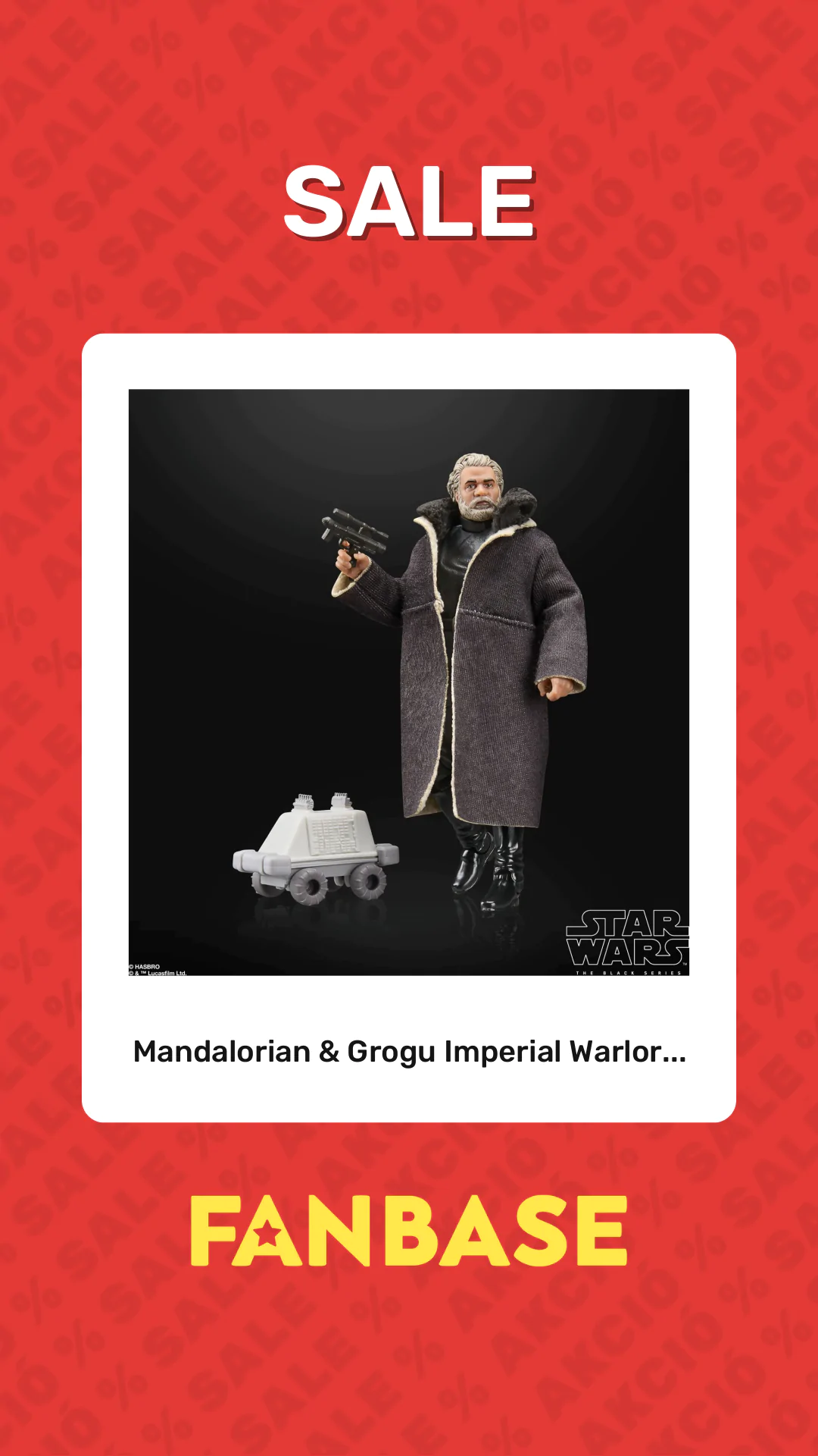 Sale: Mandalorian & Grogu Imperial Warlor...