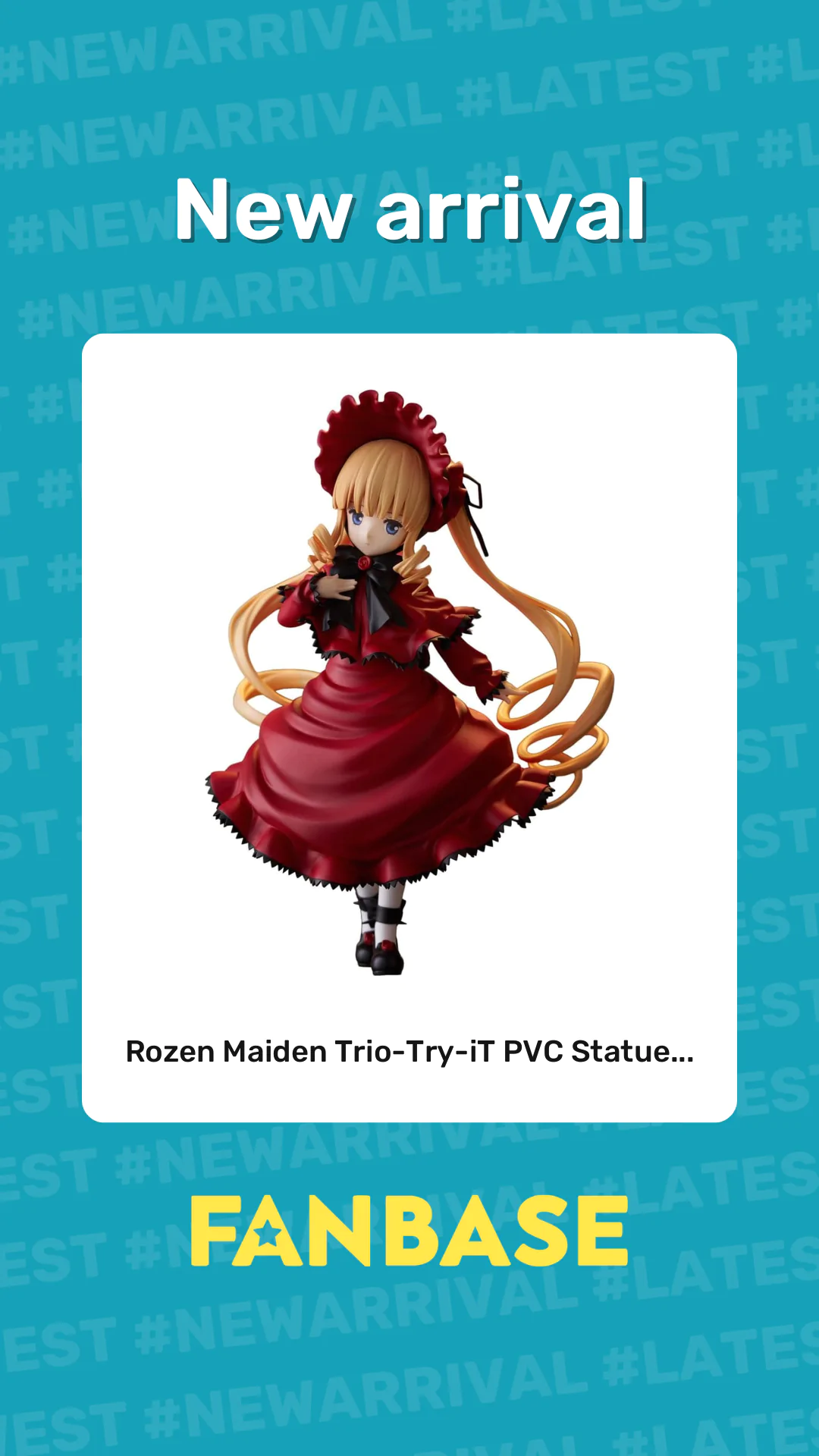 New arrival: Rozen Maiden Trio-Try-iT PVC Statue...
