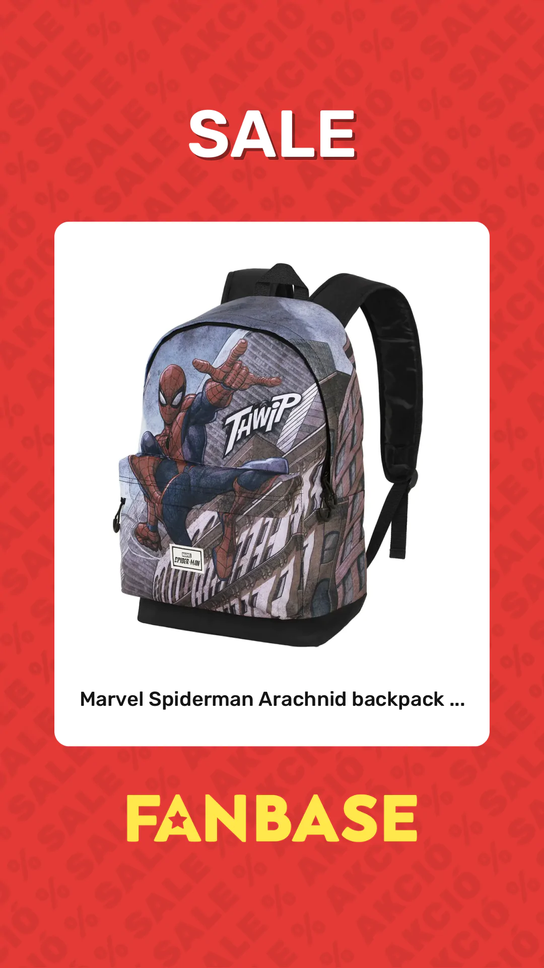 Sale: Marvel Spiderman Arachnid backpack ...