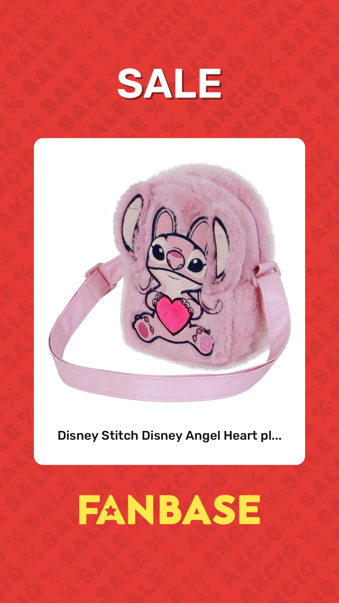 Sale: Disney Stitch Disney Angel Heart pl...
