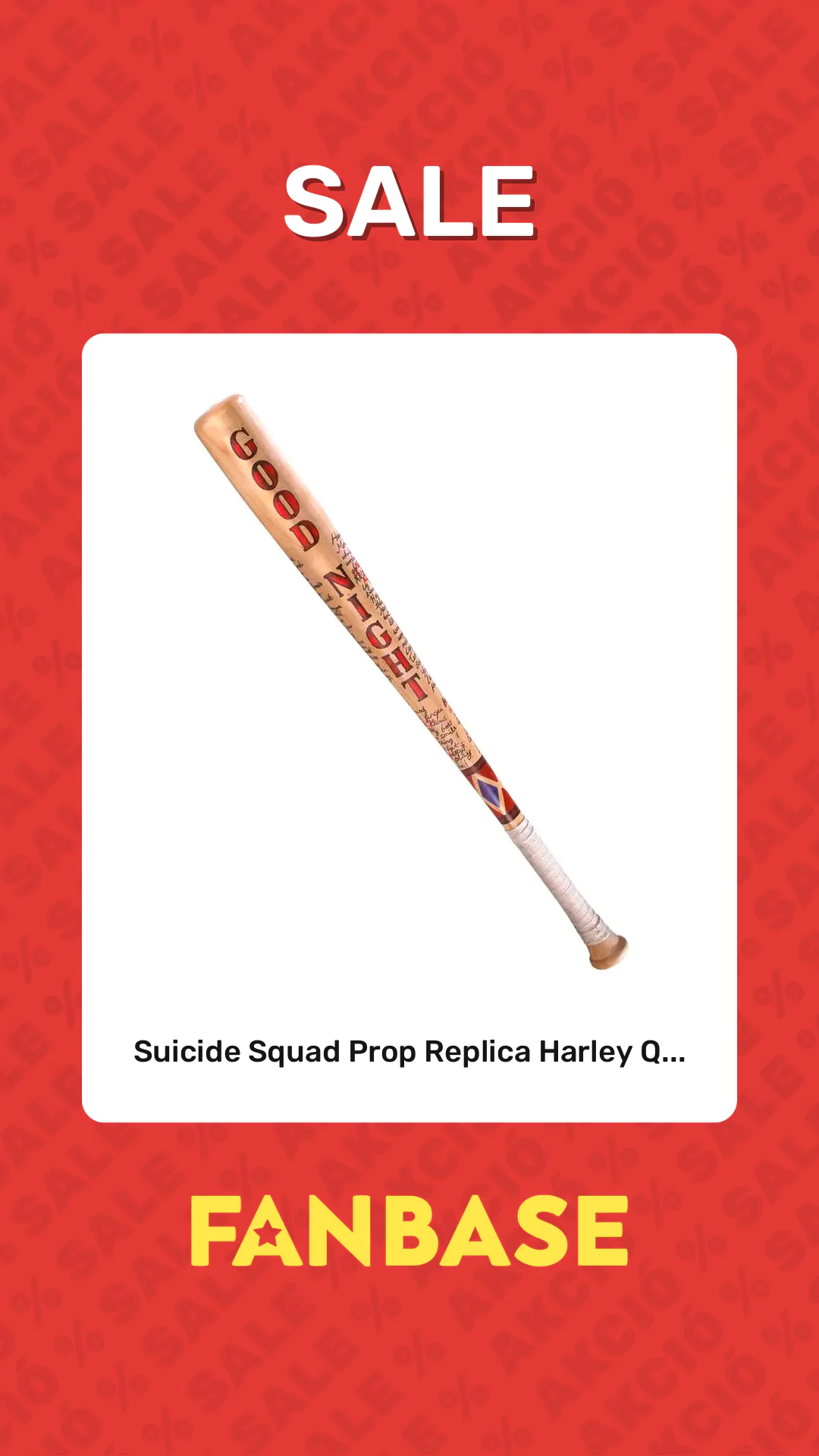 Sale: Suicide Squad Prop Replica Harley Q...