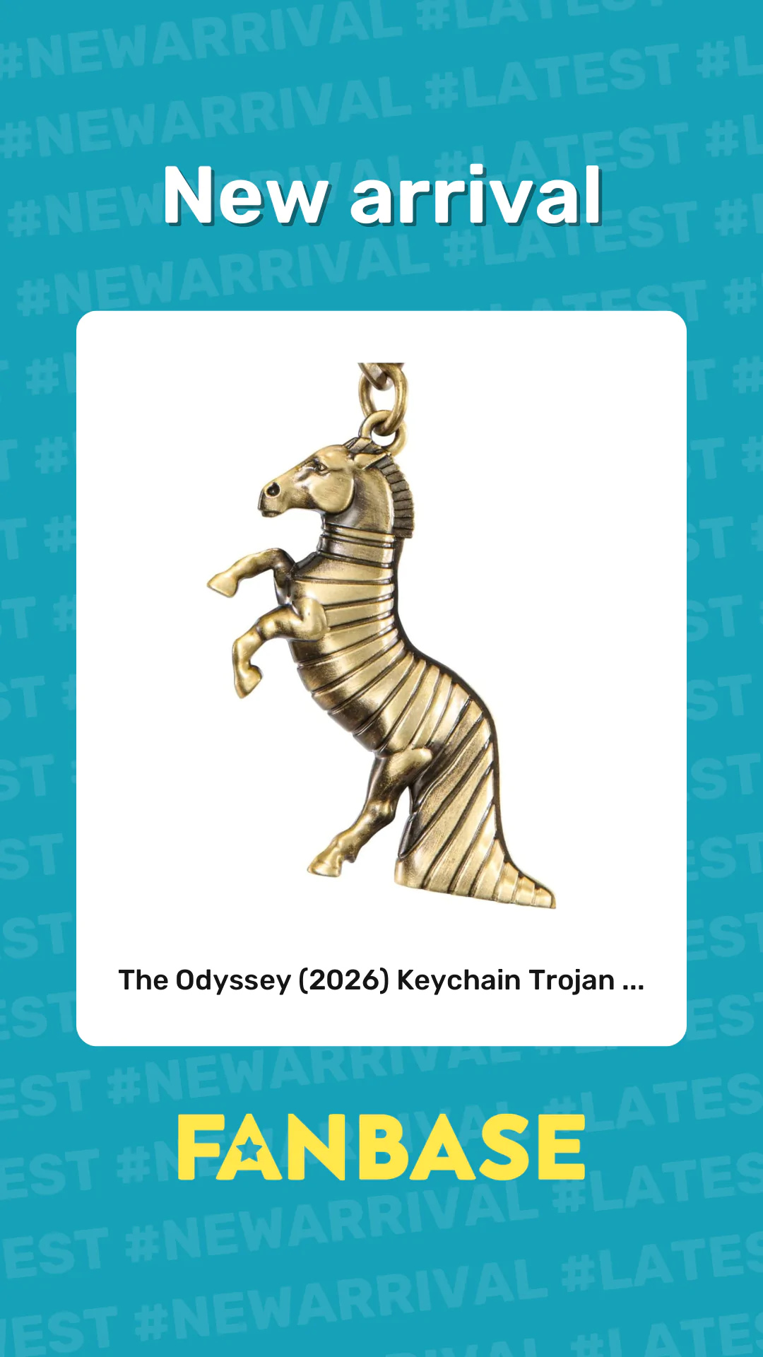 New arrival: The Odyssey (2026) Keychain Trojan ...