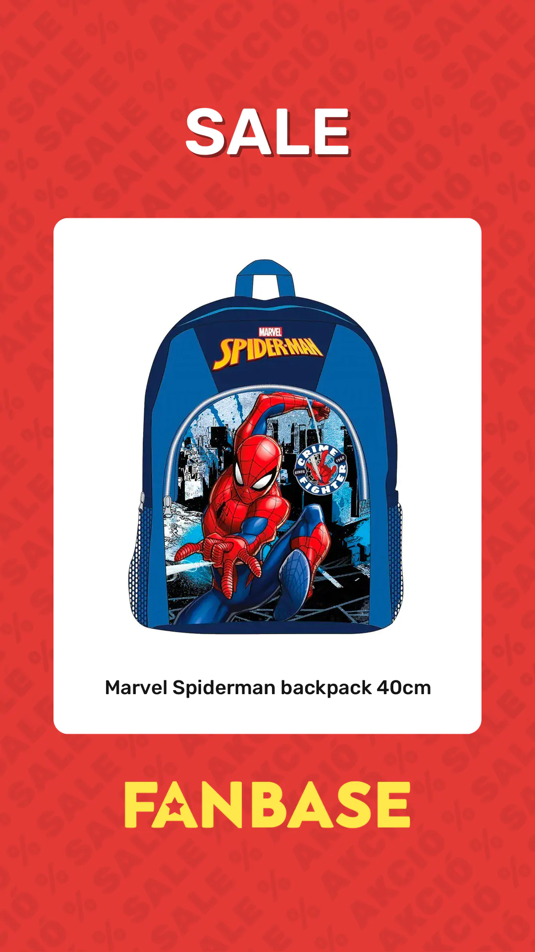 Sale: Marvel Spiderman backpack 40cm