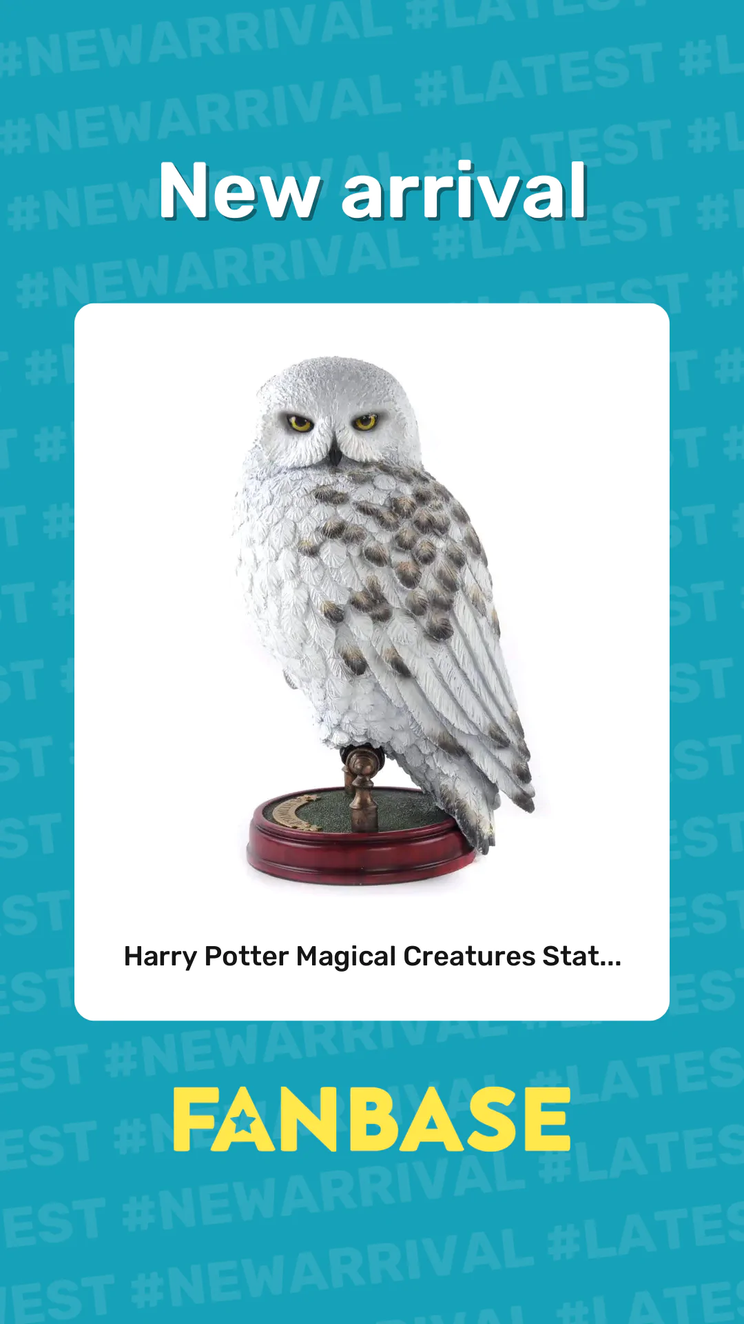 New arrival: Harry Potter Magical Creatures Stat...