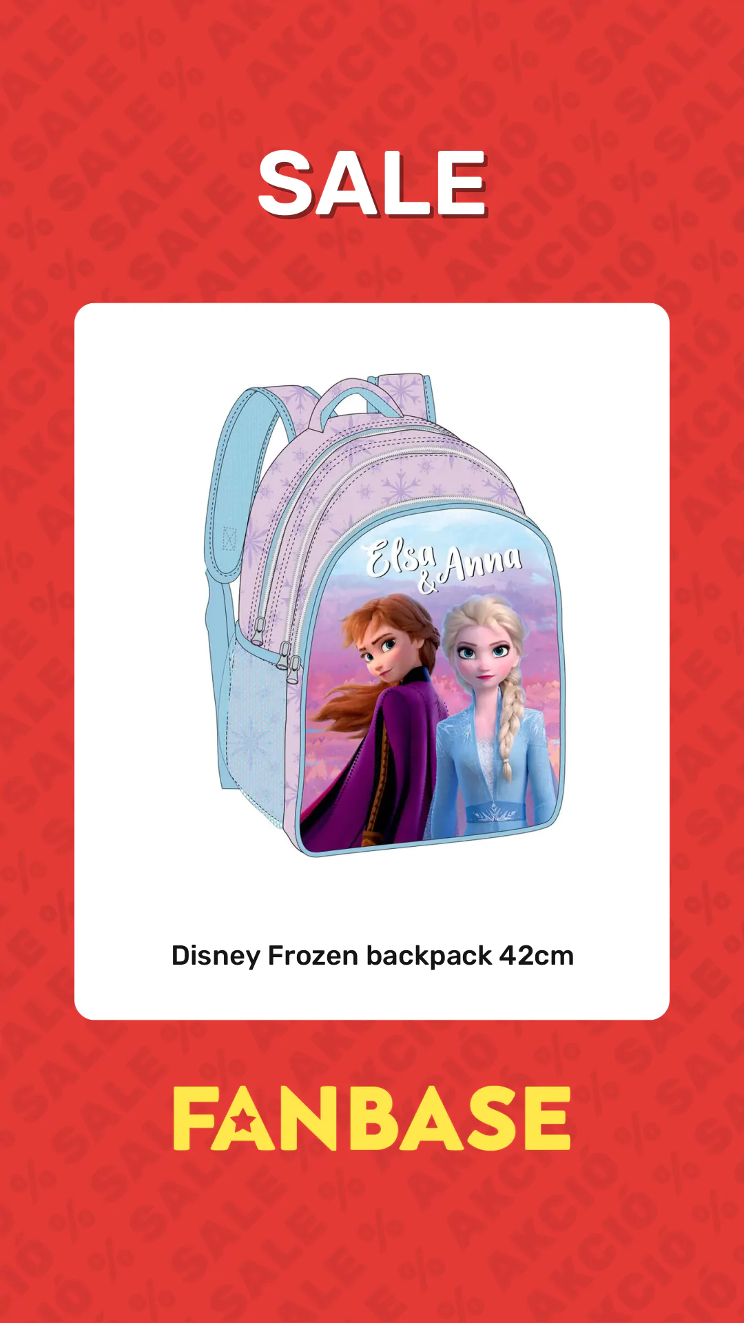 Sale: Disney Frozen backpack 42cm