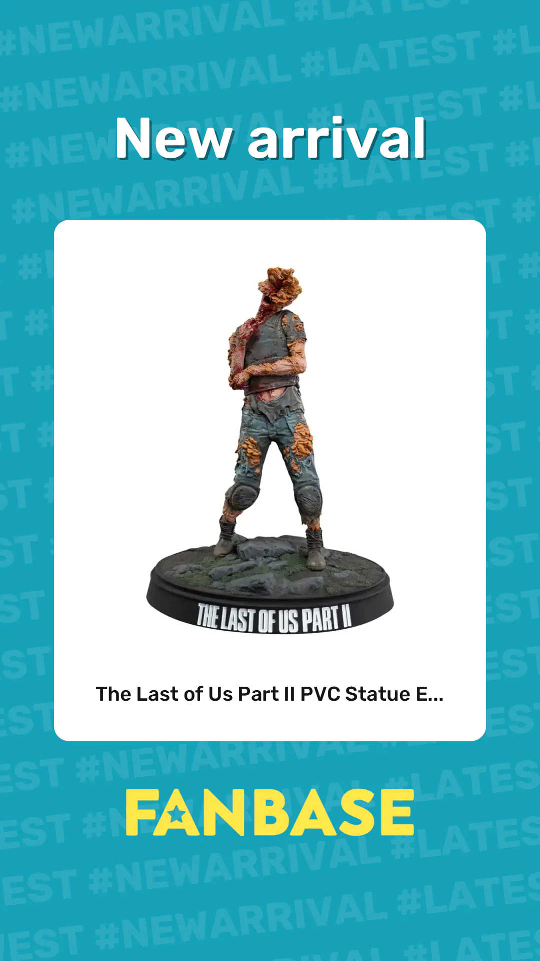 New arrival: The Last of Us Part II PVC Statue E...