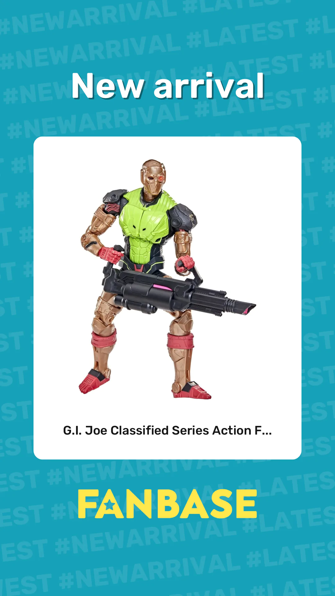 New arrival: G.I. Joe Classified Series Action F...