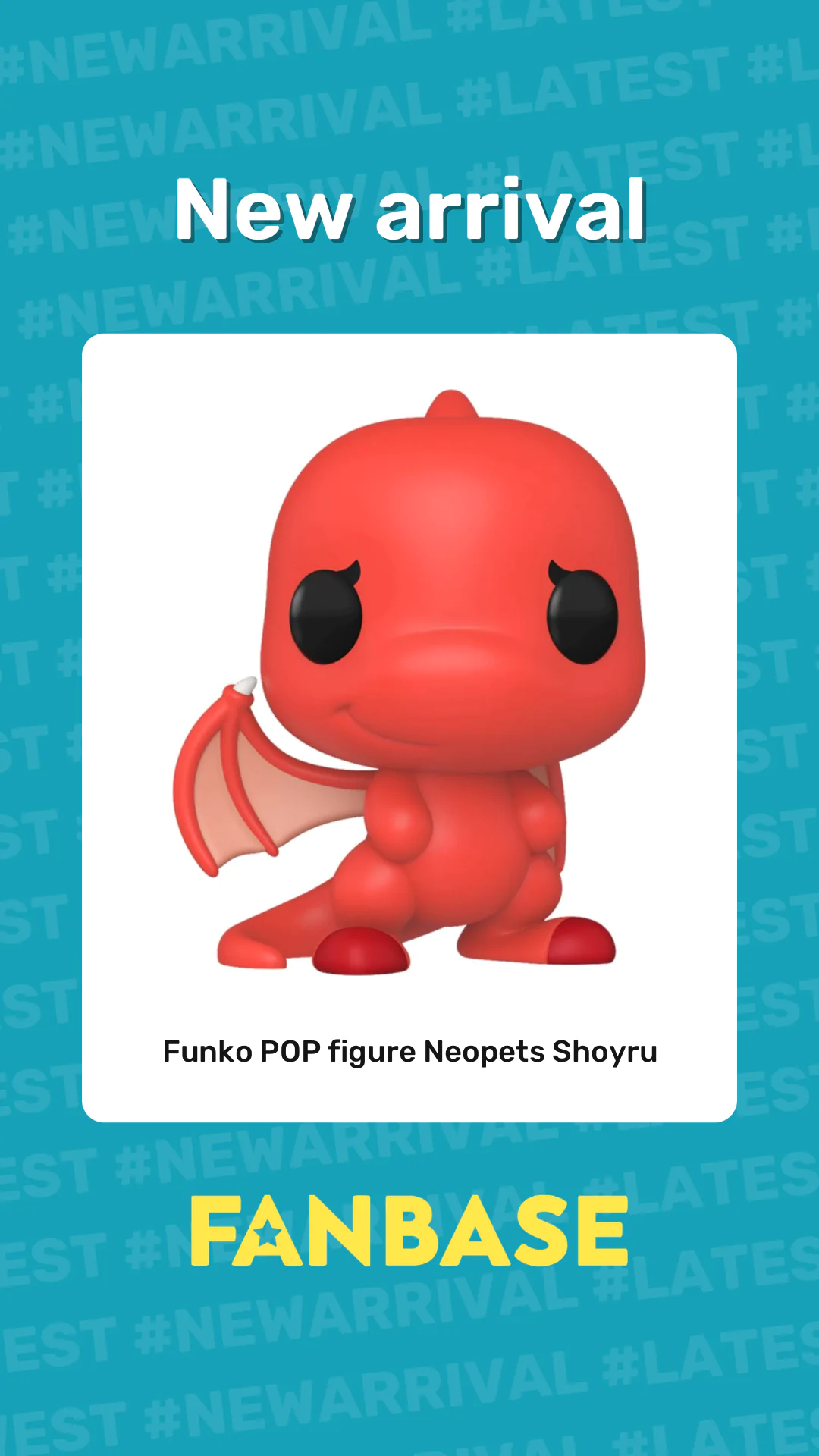 New arrival: Funko POP figure Neopets Shoyru
