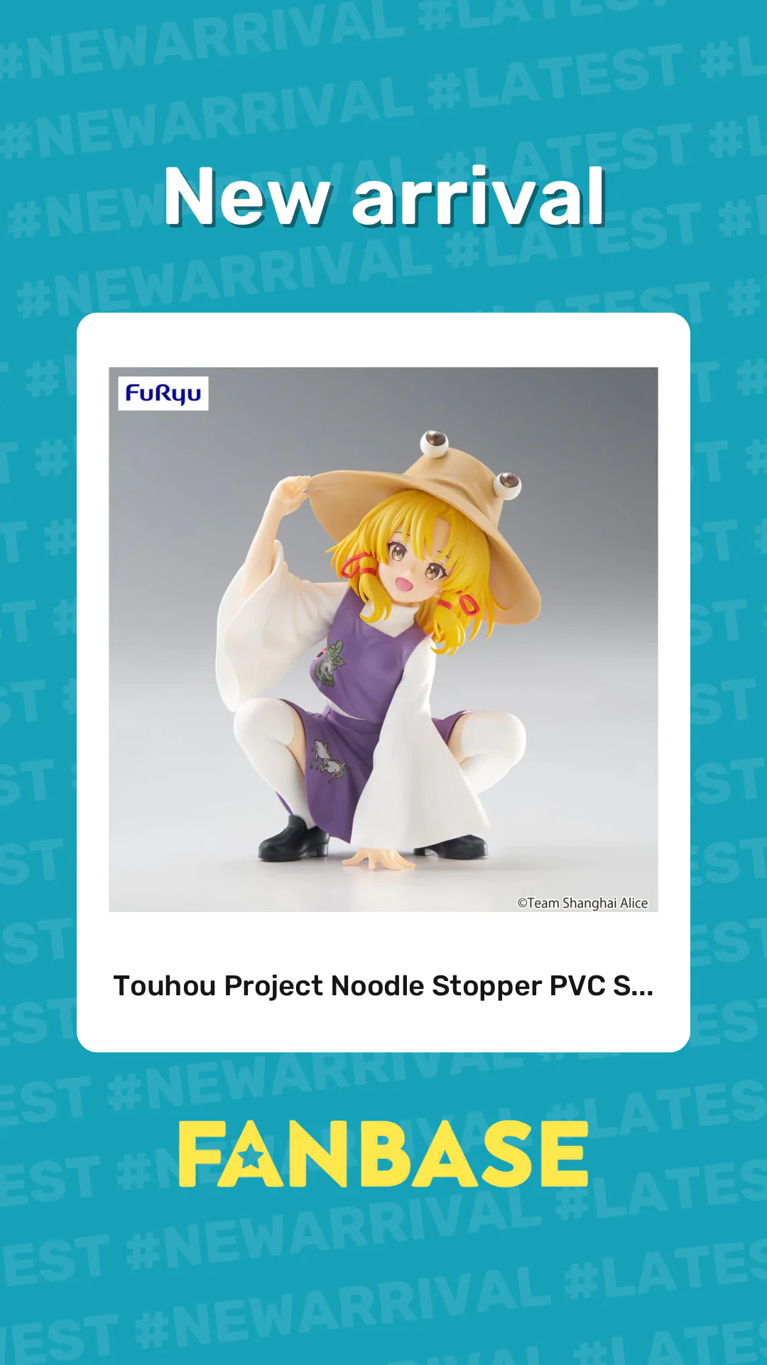 New arrival: Touhou Project Noodle Stopper PVC S...