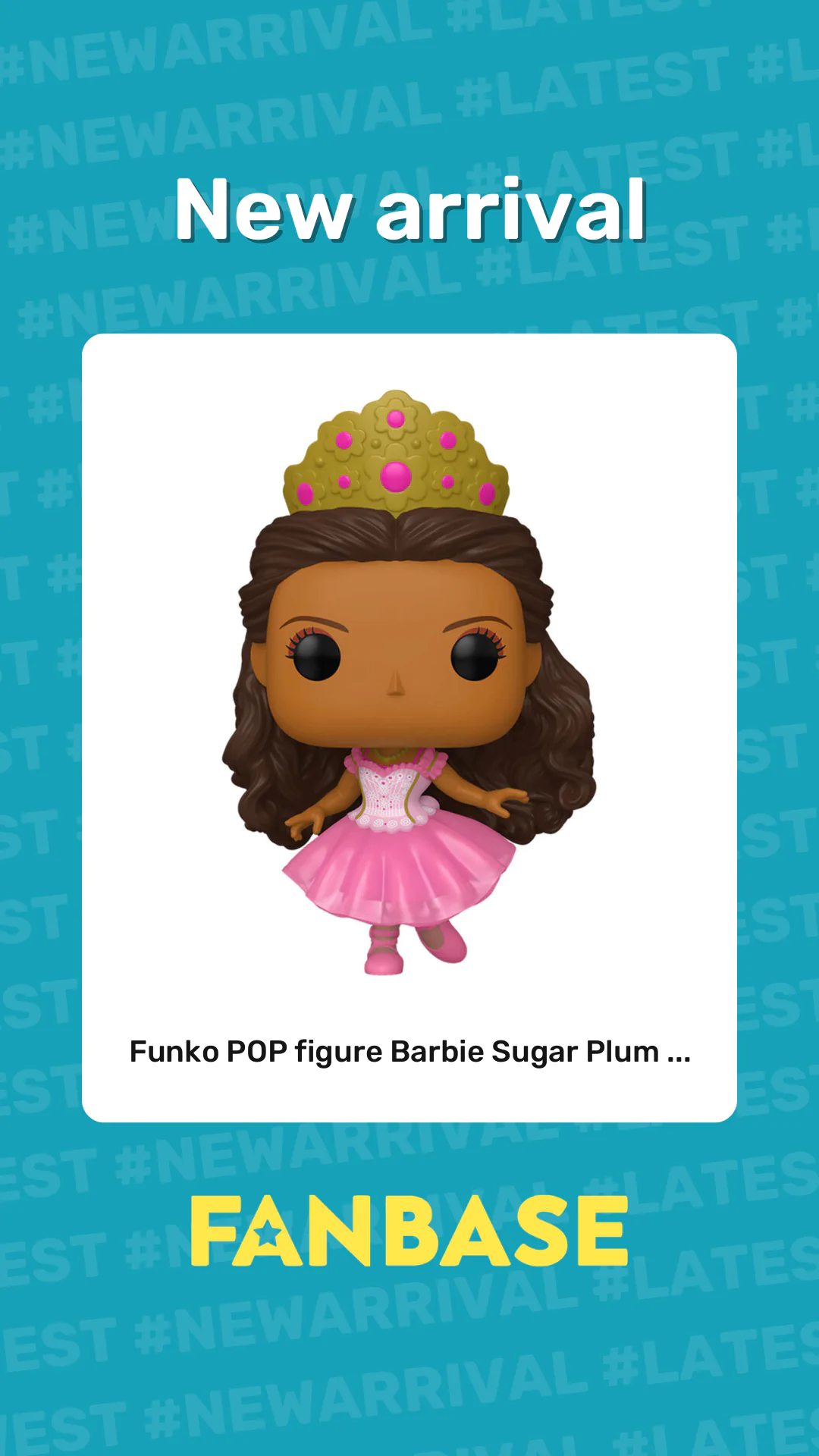 New arrival: Funko POP figure Barbie Sugar Plum ...