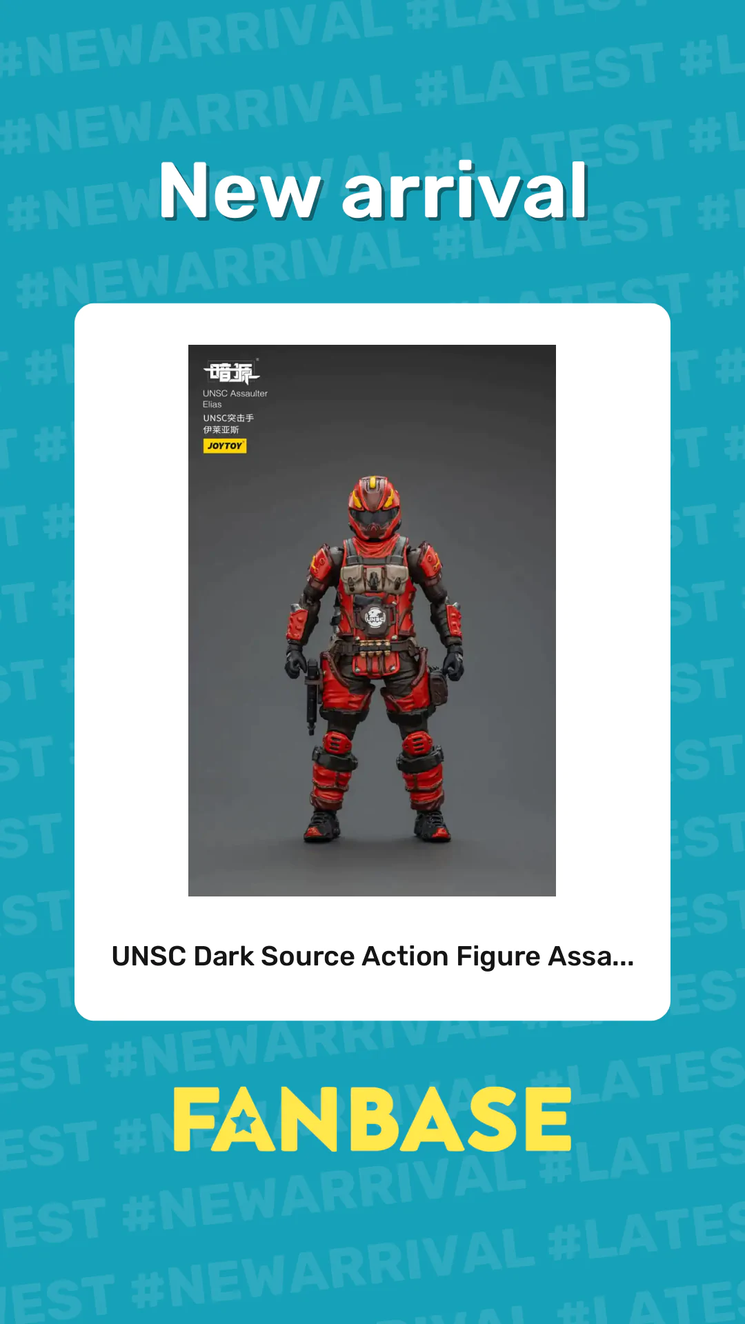 New arrival: UNSC Dark Source Action Figure Assa...
