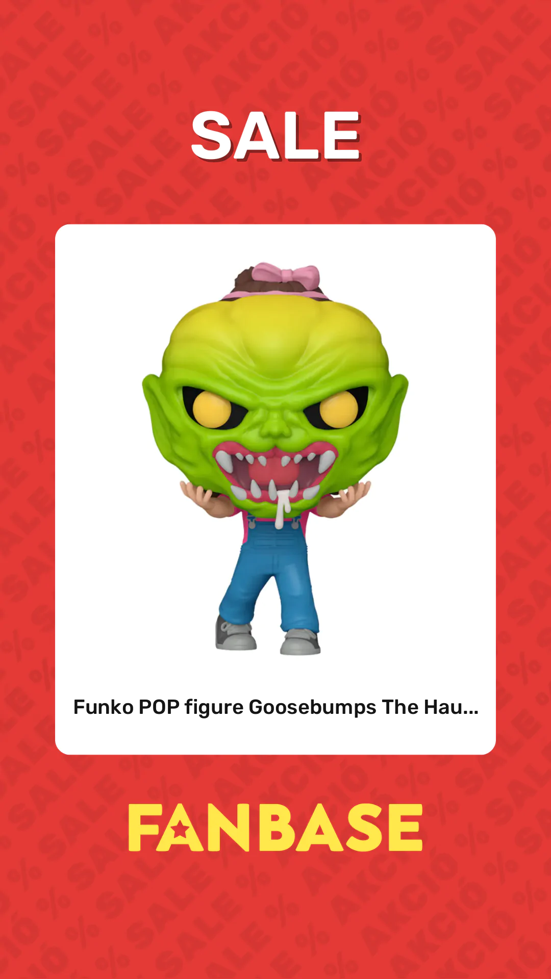Sale: Funko POP figure Goosebumps The Hau...