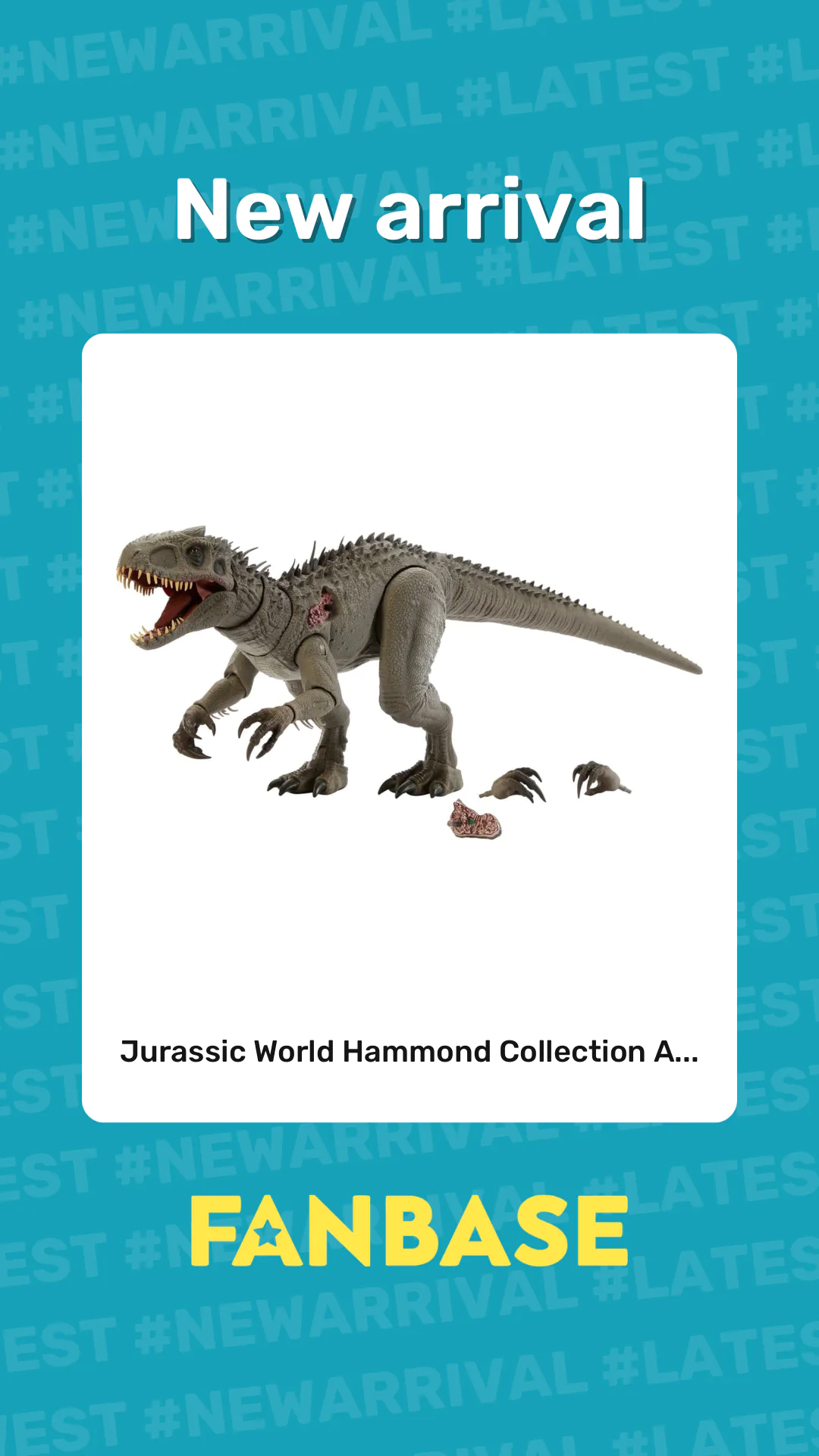 New arrival: Jurassic World Hammond Collection A...