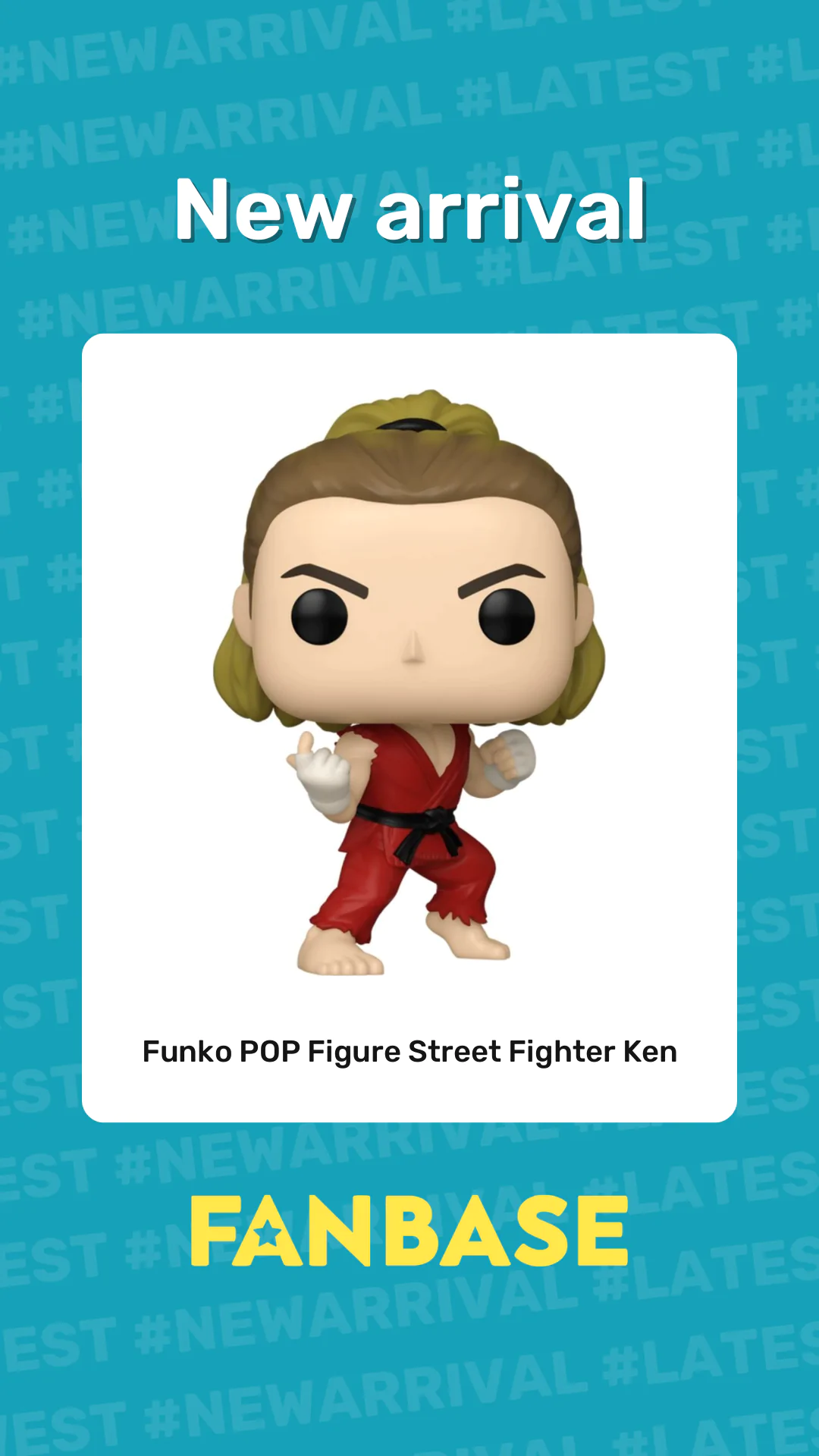 New arrival: Funko POP Figure Street Fighter Ken