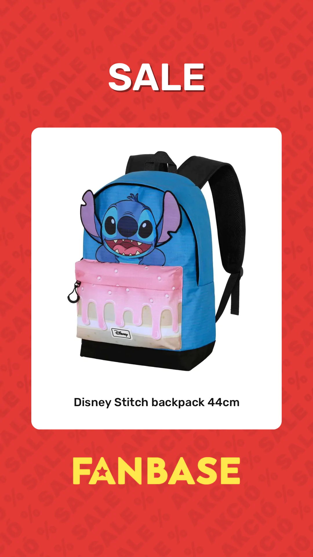 Sale: Disney Stitch backpack 44cm