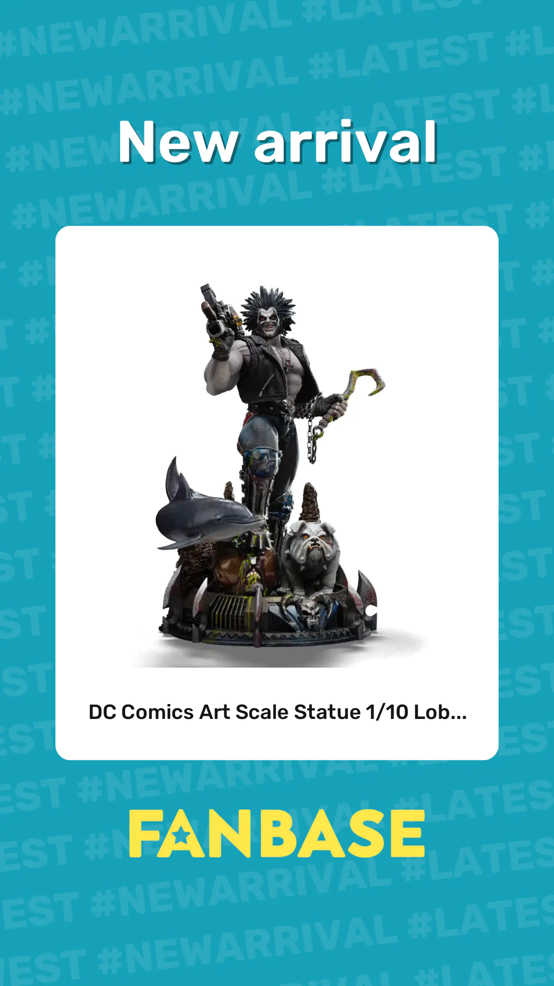 New arrival: DC Comics Art Scale Statue 1/10 Lob...