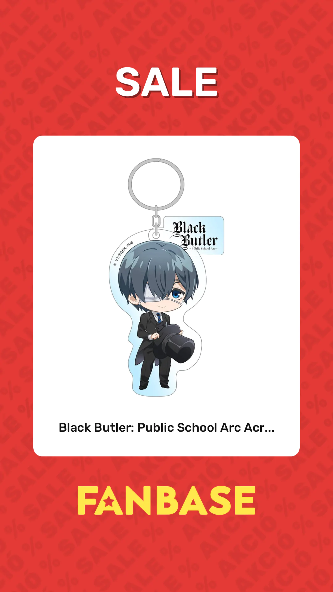 Sale: Black Butler: Public School Arc Acr...