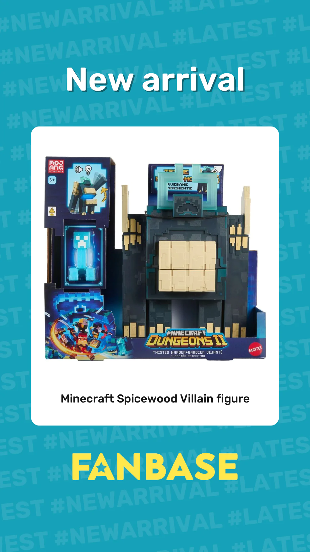 New arrival: Minecraft Spicewood Villain figure