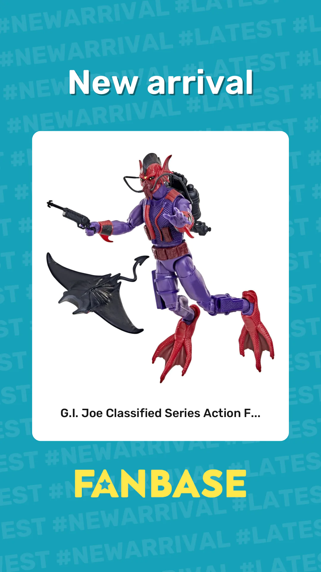 New arrival: G.I. Joe Classified Series Action F...