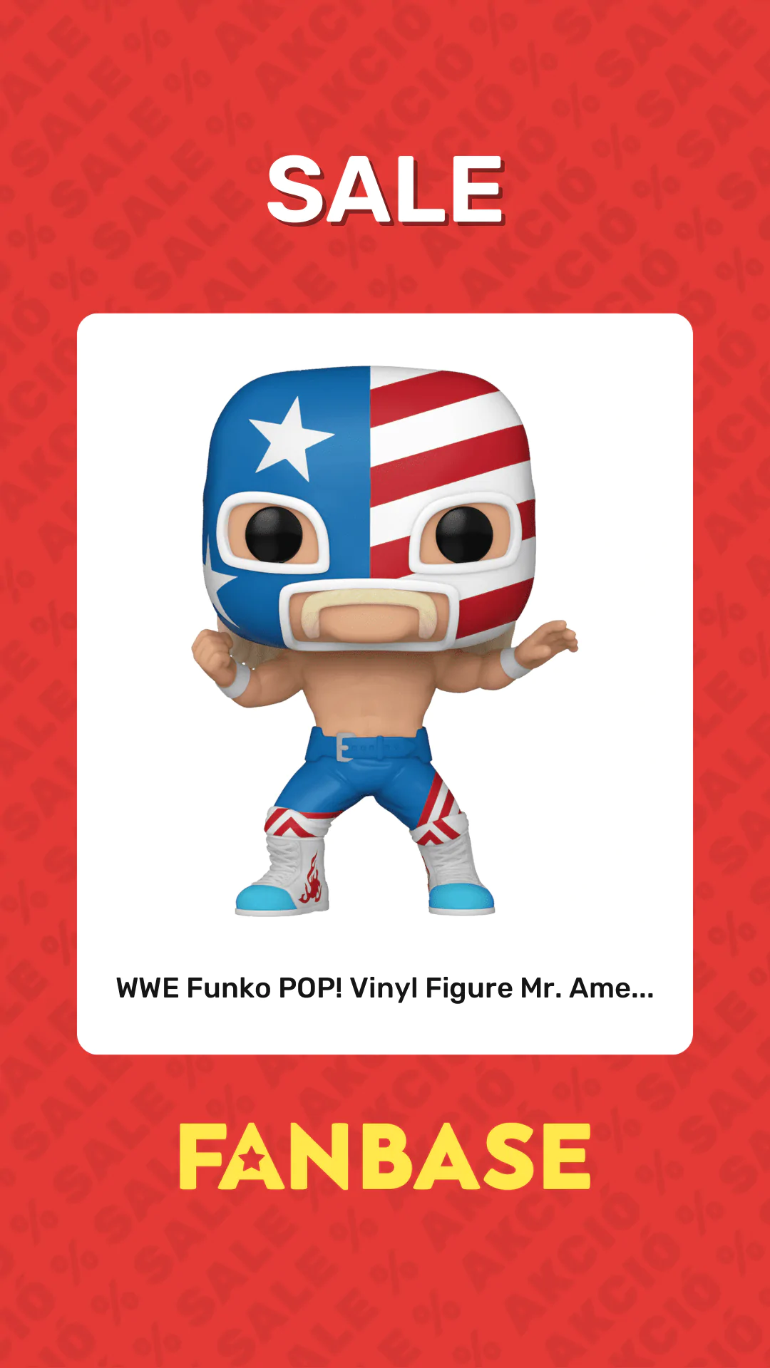 Sale: WWE Funko POP! Vinyl Figure Mr. Ame...